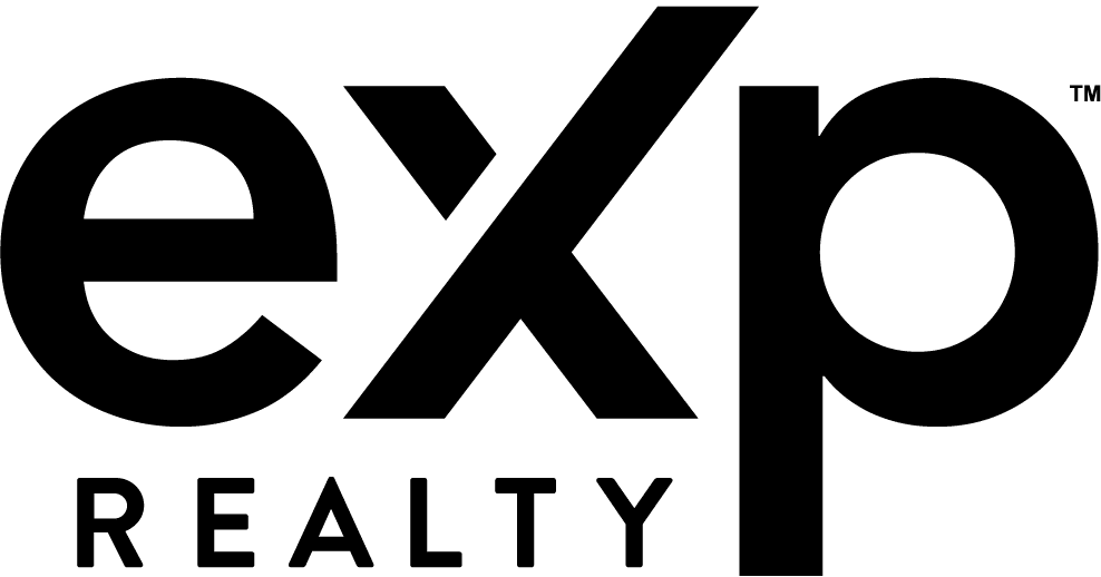 A logo of eXp Realty - a global brokerage.